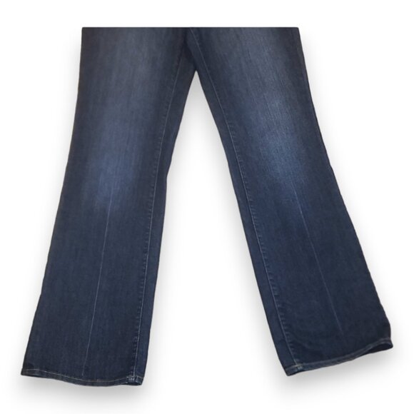 Women's Coldwater Creek Dark Wash Boot-Cut Denim Jeans Size: 8 - Picture 4 of 8